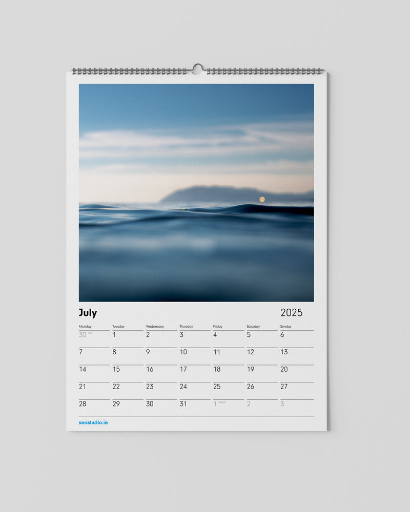 Sea Studio 2025 A3 Wall Calendar