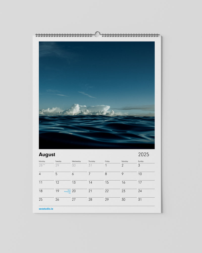 Sea Studio 2025 A3 Wall Calendar