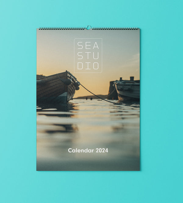 Sea Studio 2024 A3 Wall Calendar